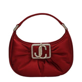 Jimmy Choo Red Satin Handbag