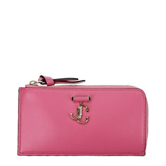 Jimmy Choo Pink Leather Wallet