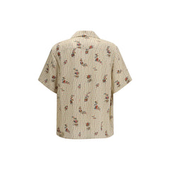 Valentino Multicolor Silk Pattern Shirt