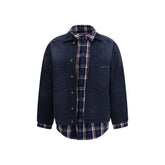 Balenciaga Blue Cotton Denim Jacket