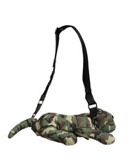 Dolce & Gabbana Multicolor Camouflage Animal Silhouette Waist Borse Bag