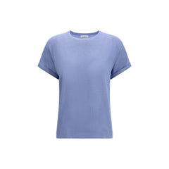 Brunello Cucinelli Blue Nylon T-Shirt
