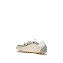 Maison Margiela Beige Goatskin Athletic Sneakers