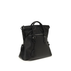 Maison Margiela Black Calf Leather Bos Taurus Handbag