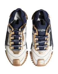 Dolce & Gabbana Multicolor Men Low Top NS1 Sneakers Shoes
