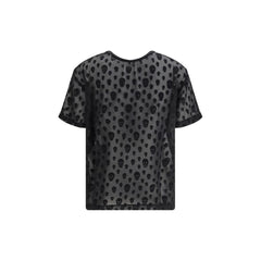 Alexander McQueen Black Polyamide T-Shirt