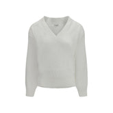 Brunello Cucinelli White Linen T-Shirt