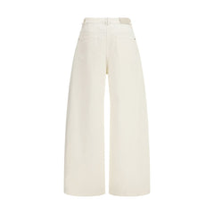 Brunello Cucinelli Beige Cotton Casual Pants