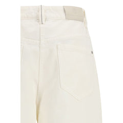 Brunello Cucinelli Beige Cotton Casual Pants