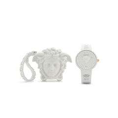 Versace White Synthetic Sport Watch