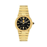 Versace Gold Stainless Steel Dress Watch