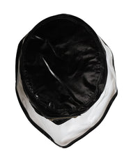 Dolce & Gabbana Black Nylon Plastic Fisherman Bucket Capello Hat