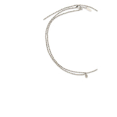 Brunello Cucinelli Silver Metal Necklace