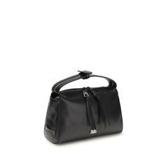 Dolce & Gabbana Black Calf Leather Bos Taurus Handbag