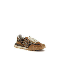 Dolce & Gabbana Multicolor Polyamide Athletic Sneakers