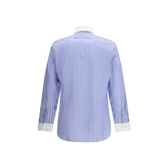 Tom Ford Blue Cotton Dress Shirt