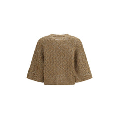 Brunello Cucinelli Beige Silk Sweatshirt