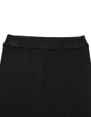 Dolce & Gabbana Black Viscose High Waisted Hot Pants Shorts