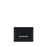 Balenciaga Black Calf Leather Bos Taurus Wallet