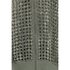 Brunello Cucinelli Bicolor Silk Bomber