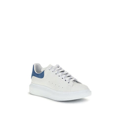 Alexander McQueen White Calf Leather Bos Taurus Platform Sneakers