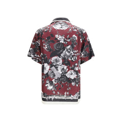 Dolce & Gabbana Multicolor Silk Pattern Shirt
