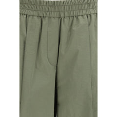 Brunello Cucinelli Bicolor Cotton Casual Pants