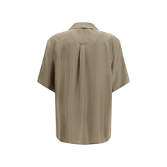 Saint Laurent Multicolor Silk Pattern Shirt