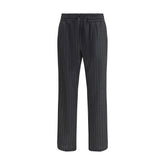 Dolce & Gabbana Gray Wool Oves Aries Casual Pants