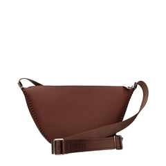 Fendi Brown Leather Crossbody Bag