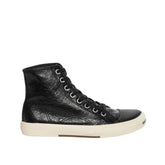 Balenciaga Black Calfskin High Top Sneakers
