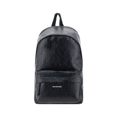 Balenciaga Black Calf Leather Bos Taurus Backpack