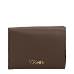 Versace Brown Leather Wallet