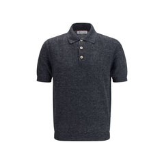 Brunello Cucinelli Gray Cotton Sweatshirt