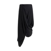 Maison Margiela Black Copper Midi Skirt