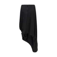 Maison Margiela Black Copper Midi Skirt