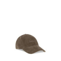 Saint Laurent Bicolor Cotton Cap (Baseball Hat)
