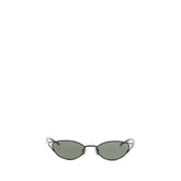 Alexander McQueen Black Metal Sunglasses