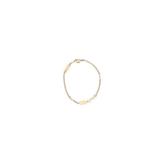 Saint Laurent Gold Brass Bracelet