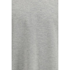 Saint Laurent Gray Cotton T-Shirt