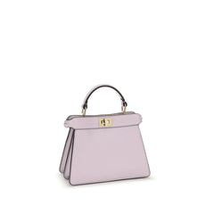 Fendi Purple Calf Leather Bos Taurus Shoulder Bag