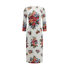 Dolce & Gabbana Multicolor Viscose Casual Dress