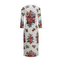 Dolce & Gabbana Multicolor Viscose Casual Dress