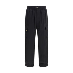 Fendi Black Cotton Cargo Pants