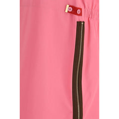 Fendi Multicolor Viscose Midi Skirt