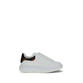 Alexander McQueen White Calf Leather Bos Taurus Low Top Sneakers