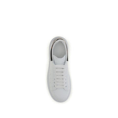 Alexander McQueen White Calf Leather Bos Taurus Low Top Sneakers