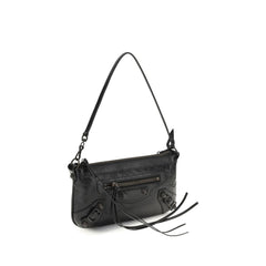 Balenciaga Black Lamb Ovis Aries Shoulder Bag