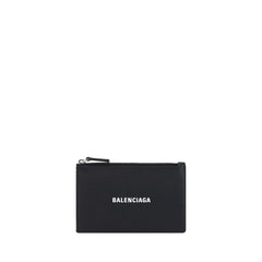 Balenciaga Black Calf Leather Bos Taurus Wallet