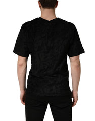 Dolce & Gabbana Black DG Mania Logo Print Casual T-shirt